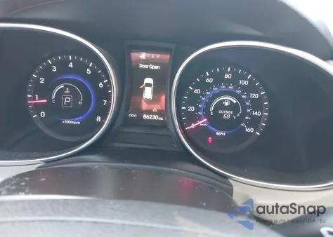 2016 Hyundai Santa Fe Sport 2.0L Turbo из США, поврежденный, VIN 5XYZU3LA1GG313550